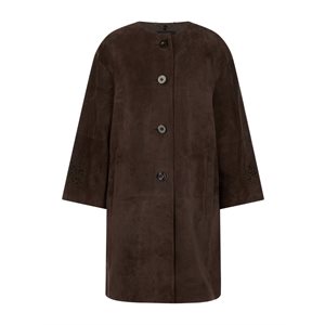Faux Suede Fock Coat - Marc Cain