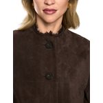 Faux Suede Fock Coat - Marc Cain