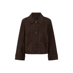 Cropped Suede Blazer - Marc Cain